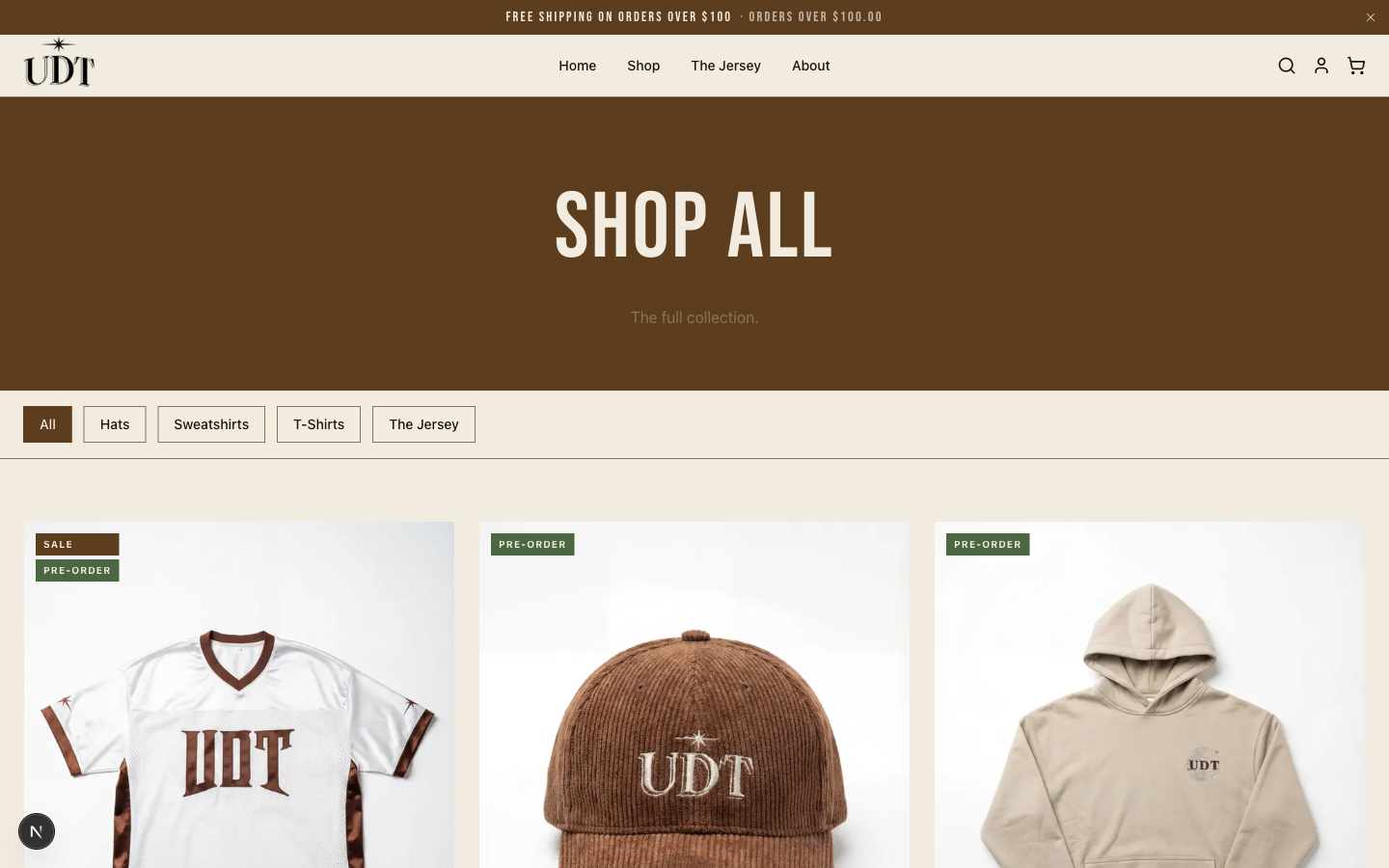 UDT Studio detail